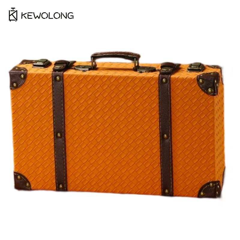 Retro Vintage Trunk Suitcase - Винтажный европейский ретро-чемодан-органайзер, декоративный сундук под