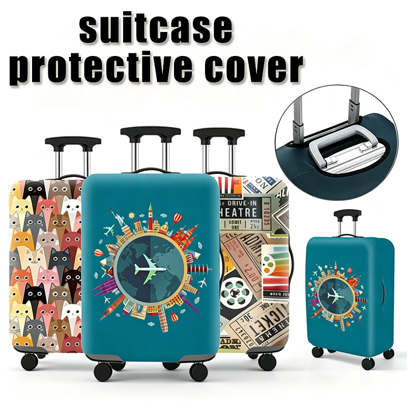 Waterproof Suitcase Cover Protector - Новый водонепроницаемый защитный чехол для чемоданов