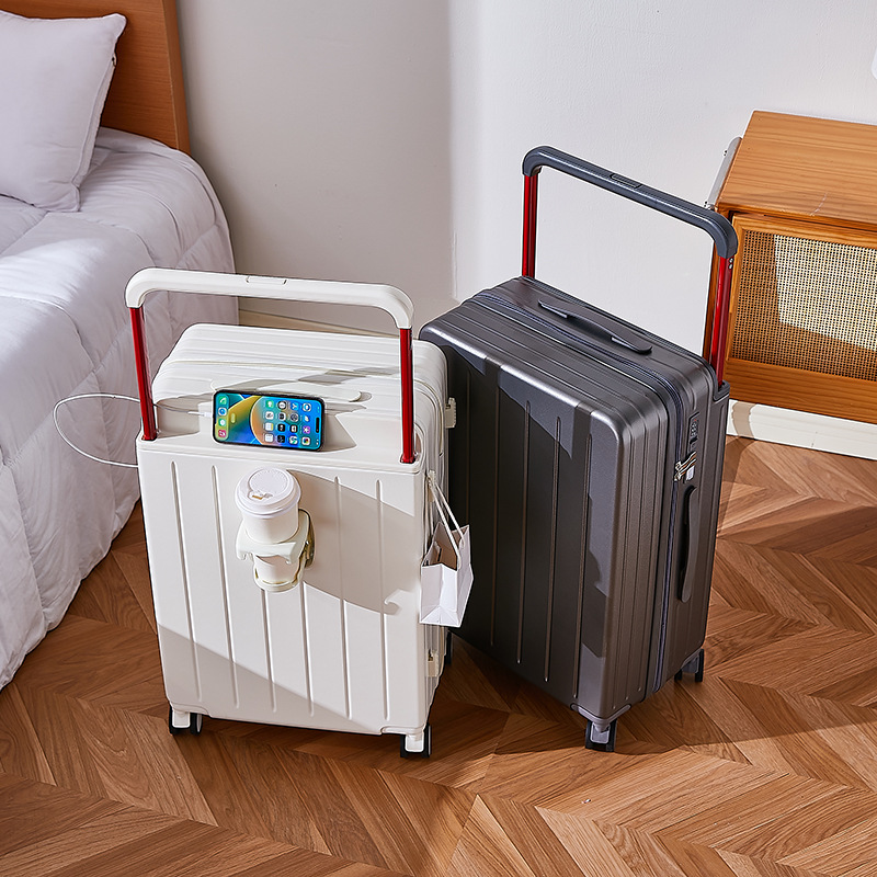 Spinner Wheel Rolling Suitcase 20 Inch - Чемодан на колесах с широкой ручкой,