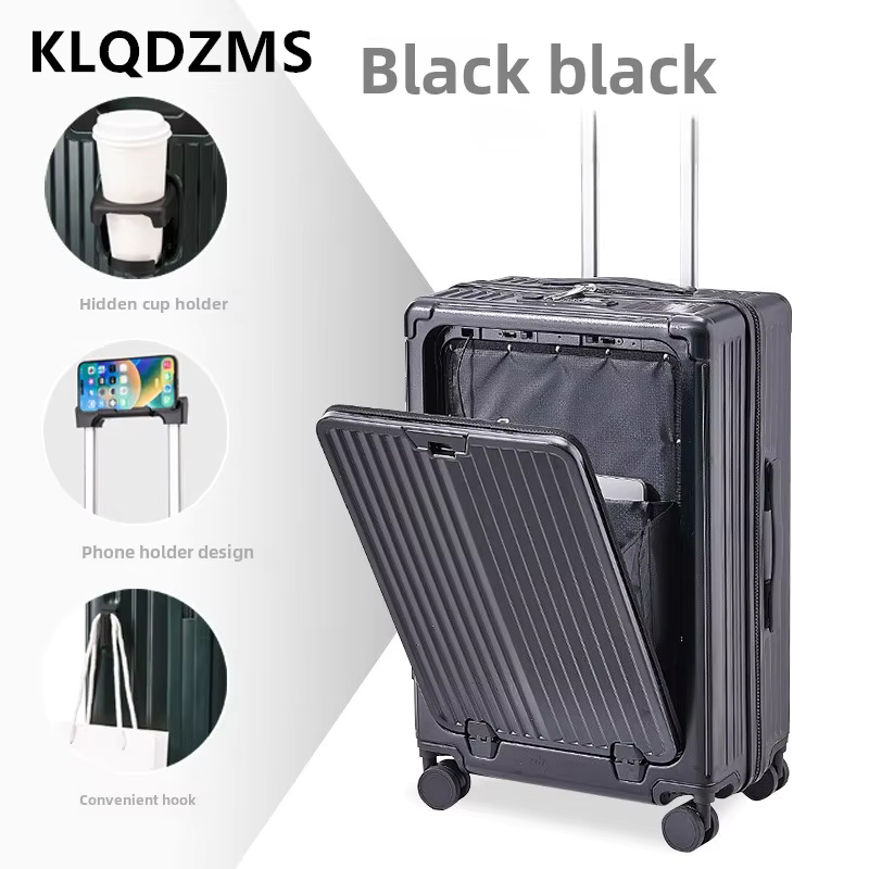 Front Opening Laptop Luggage 24 Inch - Чемодан для ноутбука KLQDZMS 20/22/24/26 дюймов
