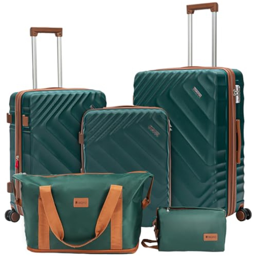 Expandable Hard Shell Luggage Set - Набор из 5 жестких расширяемых чемоданов,