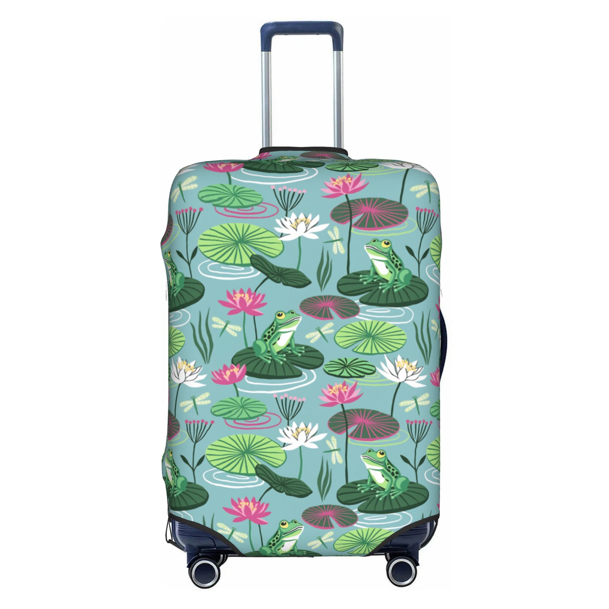 Waterproof Suitcase Cover Protector - Чехол для дорожного чемодана с изображением