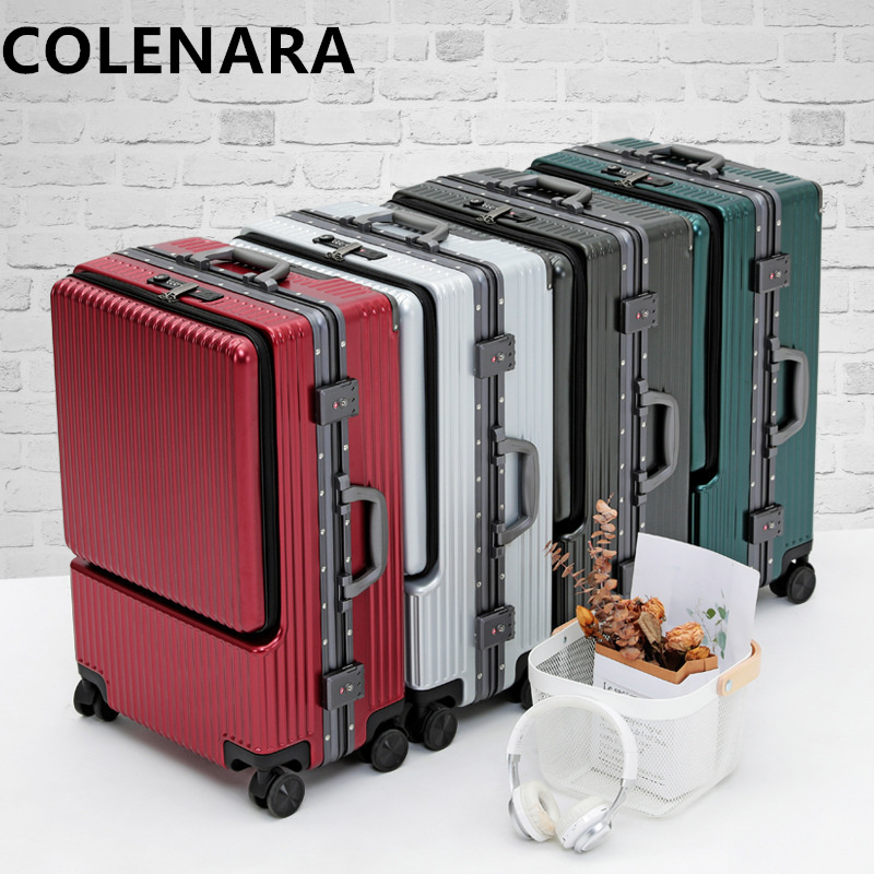 Чемодан COLENARA 20/22/24/26 д – обзор и цена Front Opening Laptop Luggage 24 Inch