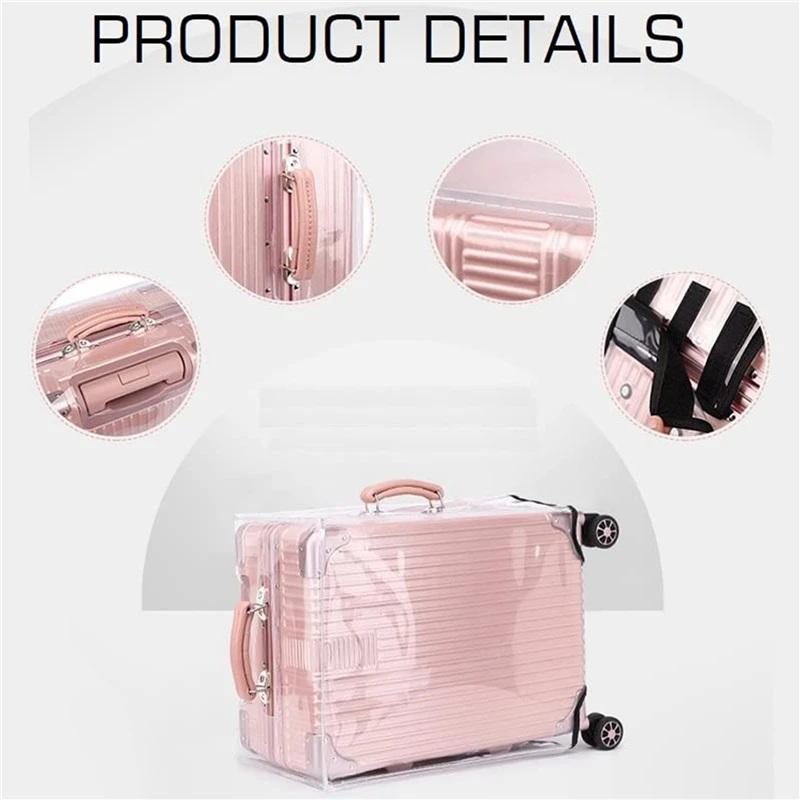 1 шт. прозрачный защитный чехо – обзор и цена Luggage Protective Cover Transparent