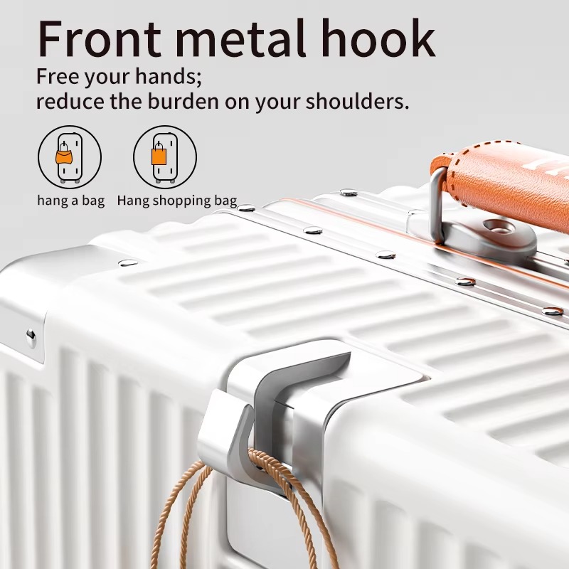 18-дюймовый чемодан для ручной – обзор и цена Aluminum Frame Carry On Luggage
