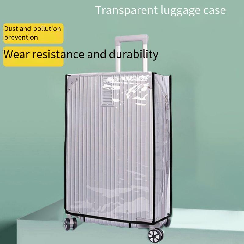 Защитный чехол для чемодана, п – обзор и цена Luggage Protective Cover Transparent