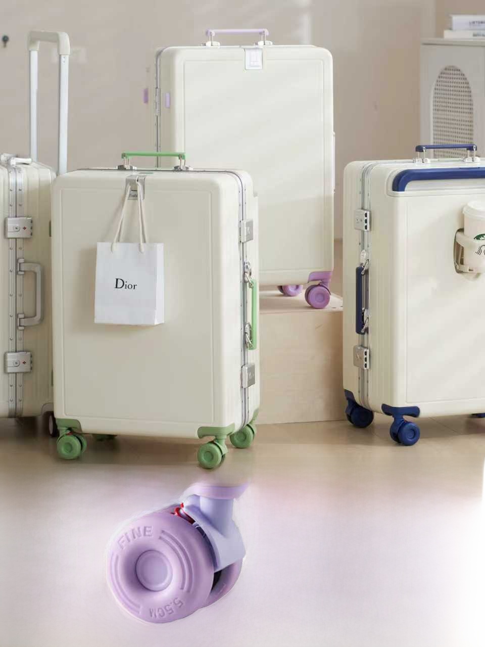 Новый чемодан с алюминиевой ра – обзор и цена Aluminum Frame Carry On Luggage