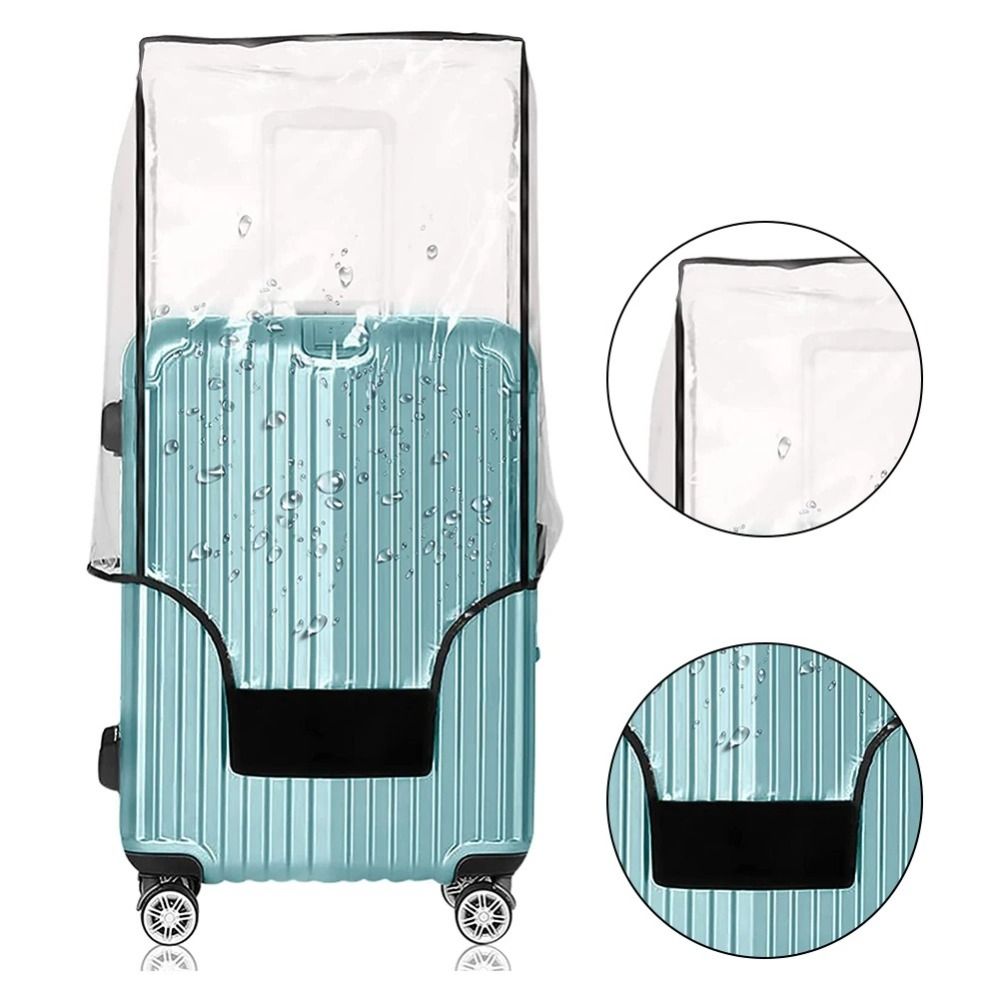Новый защитный чехол для багаж – обзор и цена Luggage Protective Cover Transparent