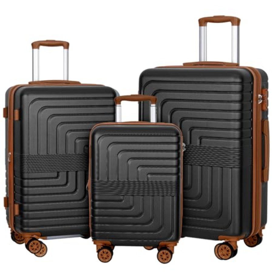 Набор из 3-х расширяемых чемод – обзор и цена Expandable Hard Shell Luggage Set