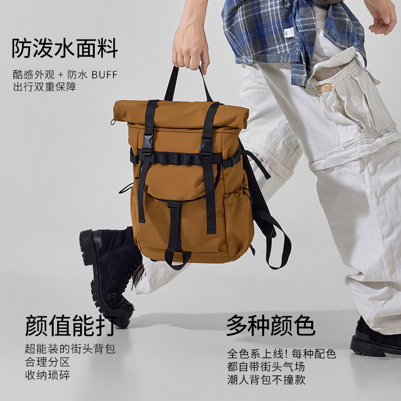 Новый мужской рюкзак с расклад – обзор и цена Foldable Rolling Luggage Bag