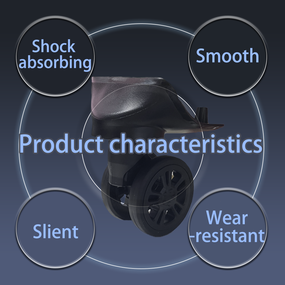 Подходит для HINOMOTO HRD02, у – обзор и цена Silent Replacement Luggage Wheels