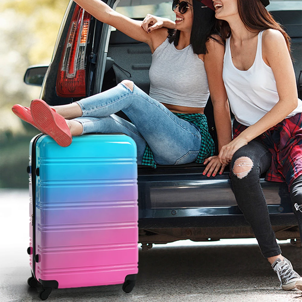 Набор чемоданов из 3 предметов – обзор и цена Expandable Hard Shell Luggage Set
