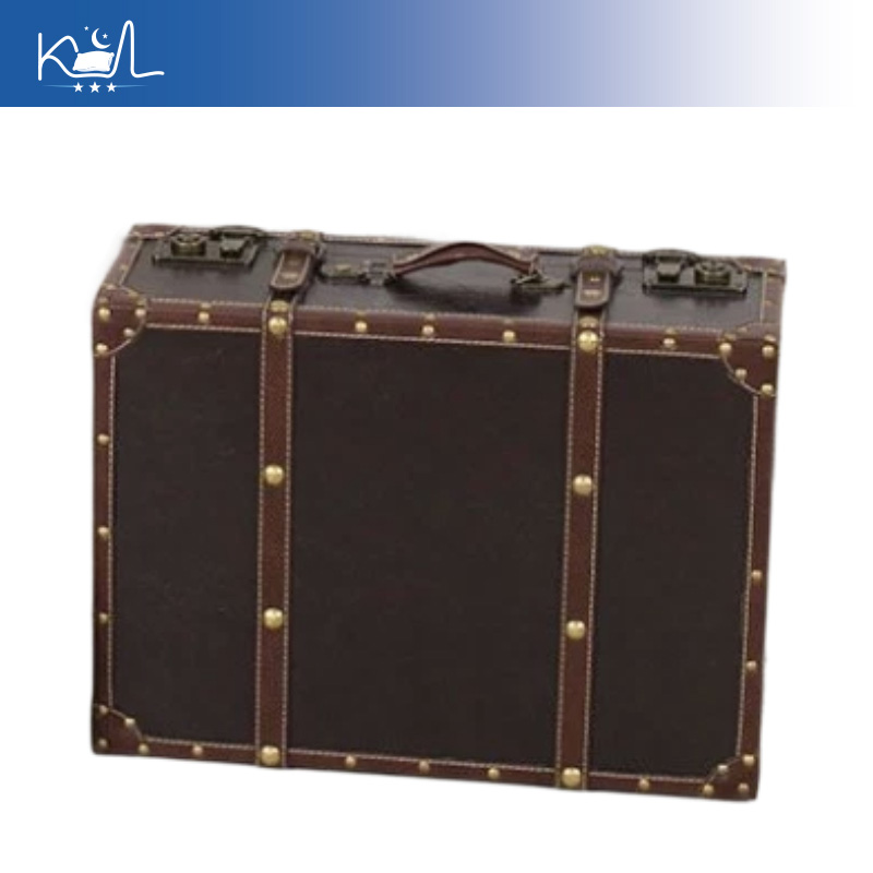 Винтажный коричневый декоратив – обзор и цена Retro Vintage Trunk Suitcase
