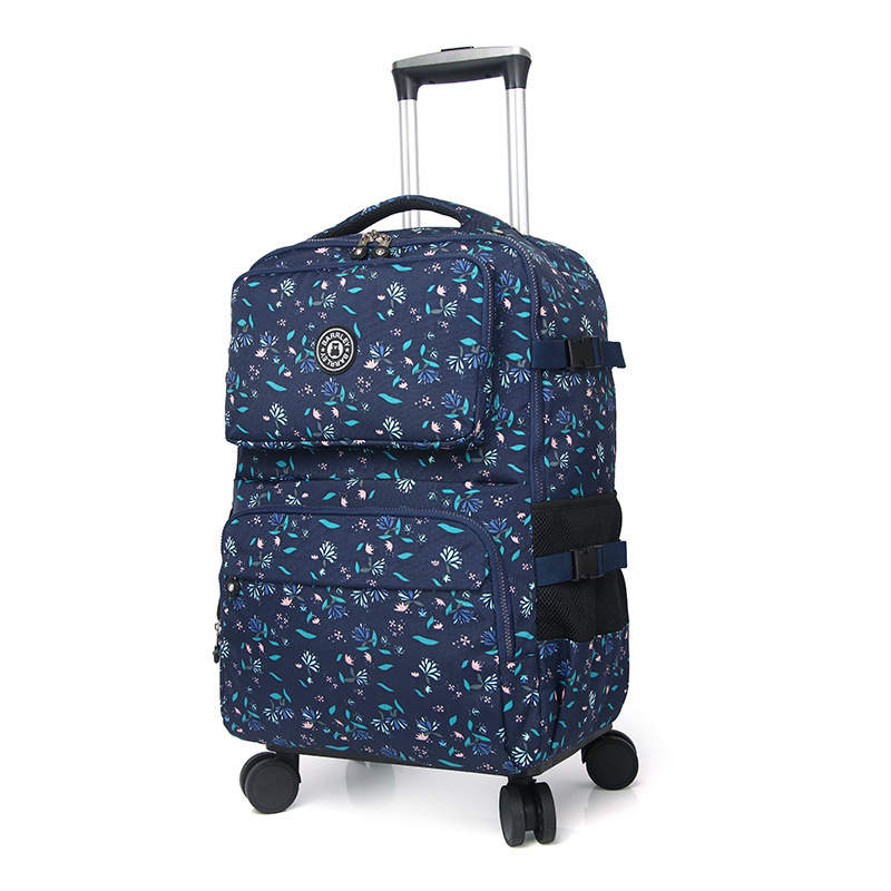 Дорожный чемодан на колесиках  – обзор и цена Foldable Rolling Luggage Bag