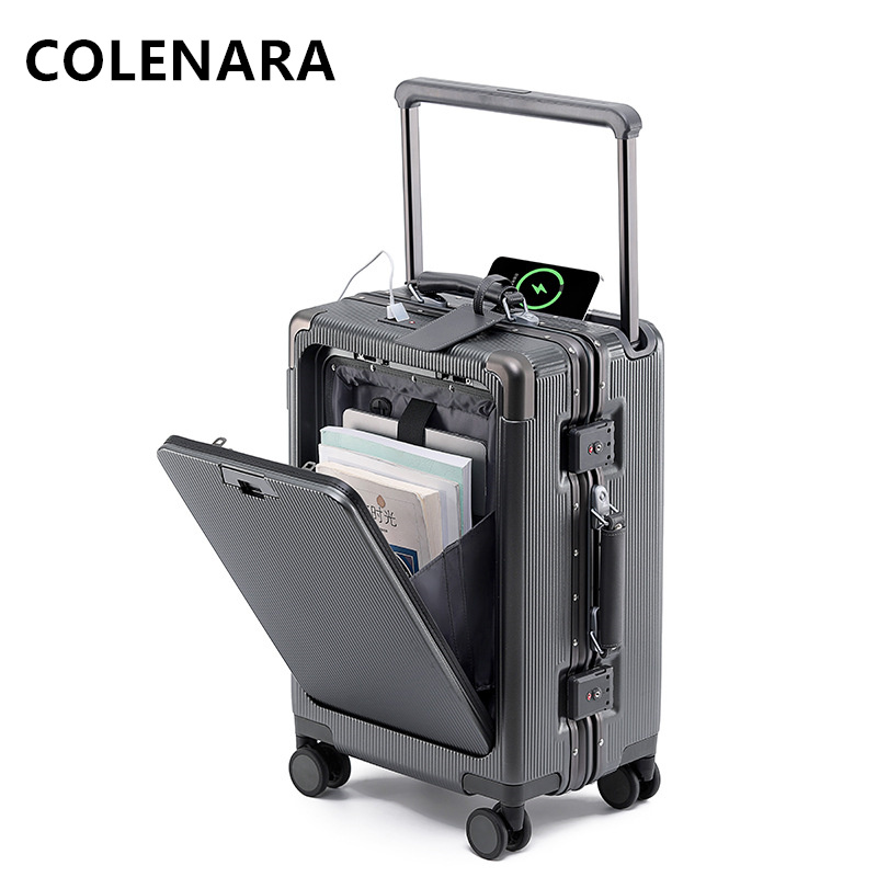 Чемодан для ноутбука COLENARA  – обзор и цена Front Opening Laptop Luggage 24 Inch