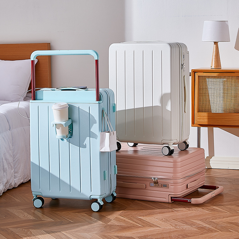 Чемодан на колесах с широкой р – обзор и цена Spinner Wheel Rolling Suitcase 20 Inch
