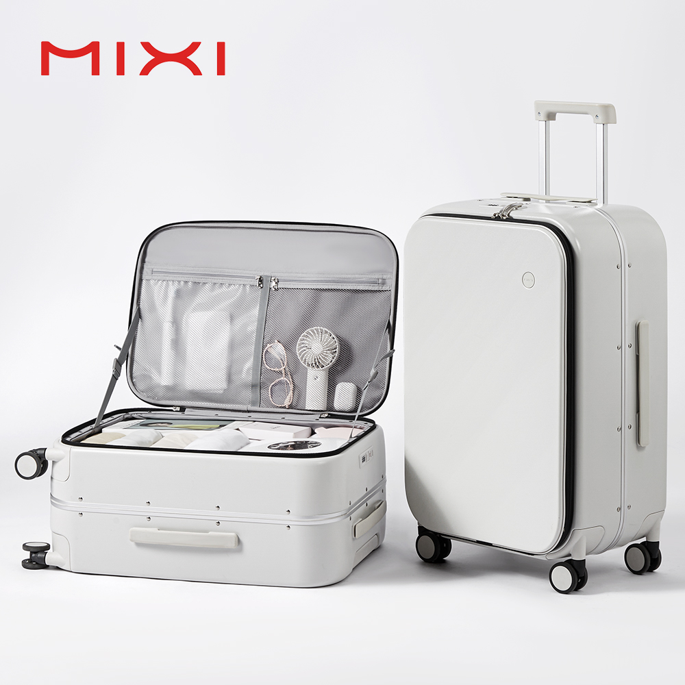 Mixi новый чемодан с алюминиев – обзор и цена Aluminum Frame Carry On Luggage