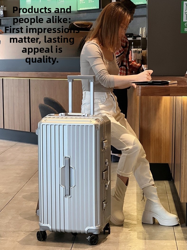 Алюминиевый чемодан-ручная кла – обзор и цена Aluminum Frame Carry On Luggage