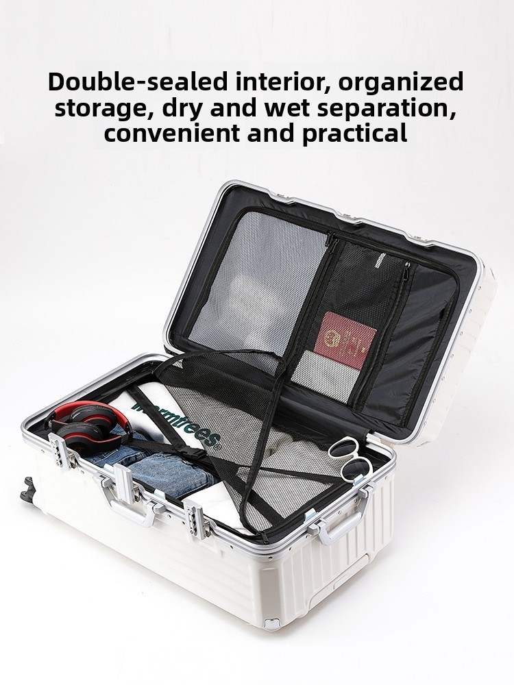 Алюминиевый чемодан-ручная кла – обзор и цена Aluminum Frame Carry On Luggage