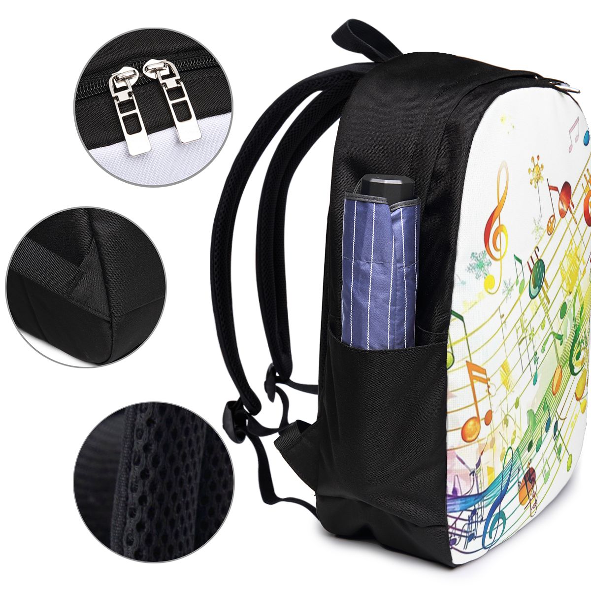 Абстрактные клавиши пианино с  – обзор и цена Backpacks