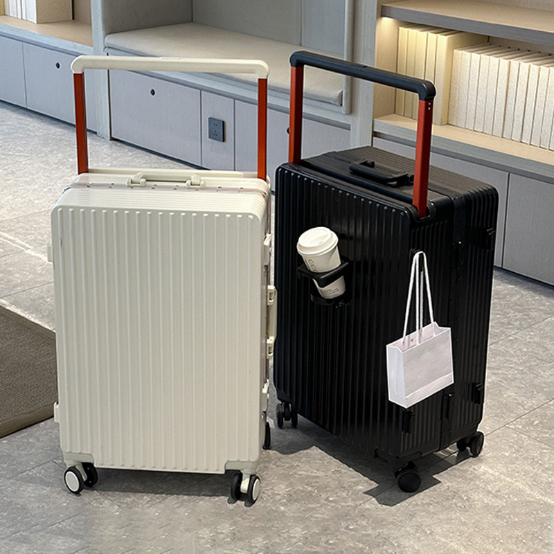 Новый чемодан с широкой ручкой – обзор и цена Spinner Wheel Rolling Suitcase 20 Inch