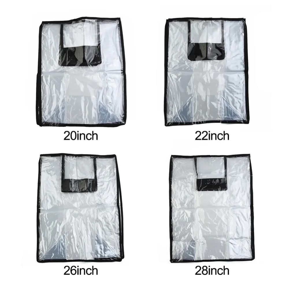 Новый защитный чехол для дорож – обзор и цена Luggage Protective Cover Transparent