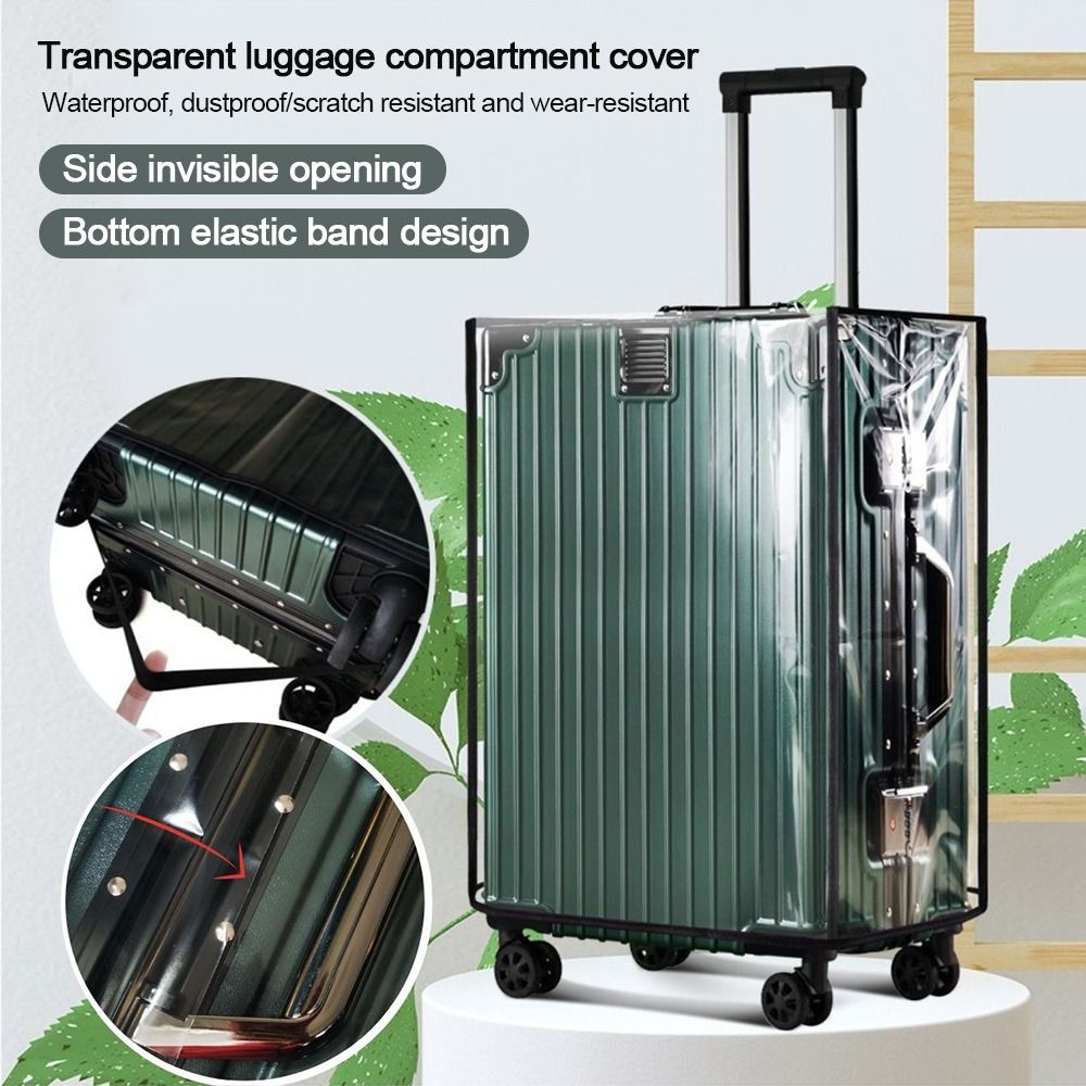 Прочный полностью прозрачный з – обзор и цена Waterproof Suitcase Cover Protector