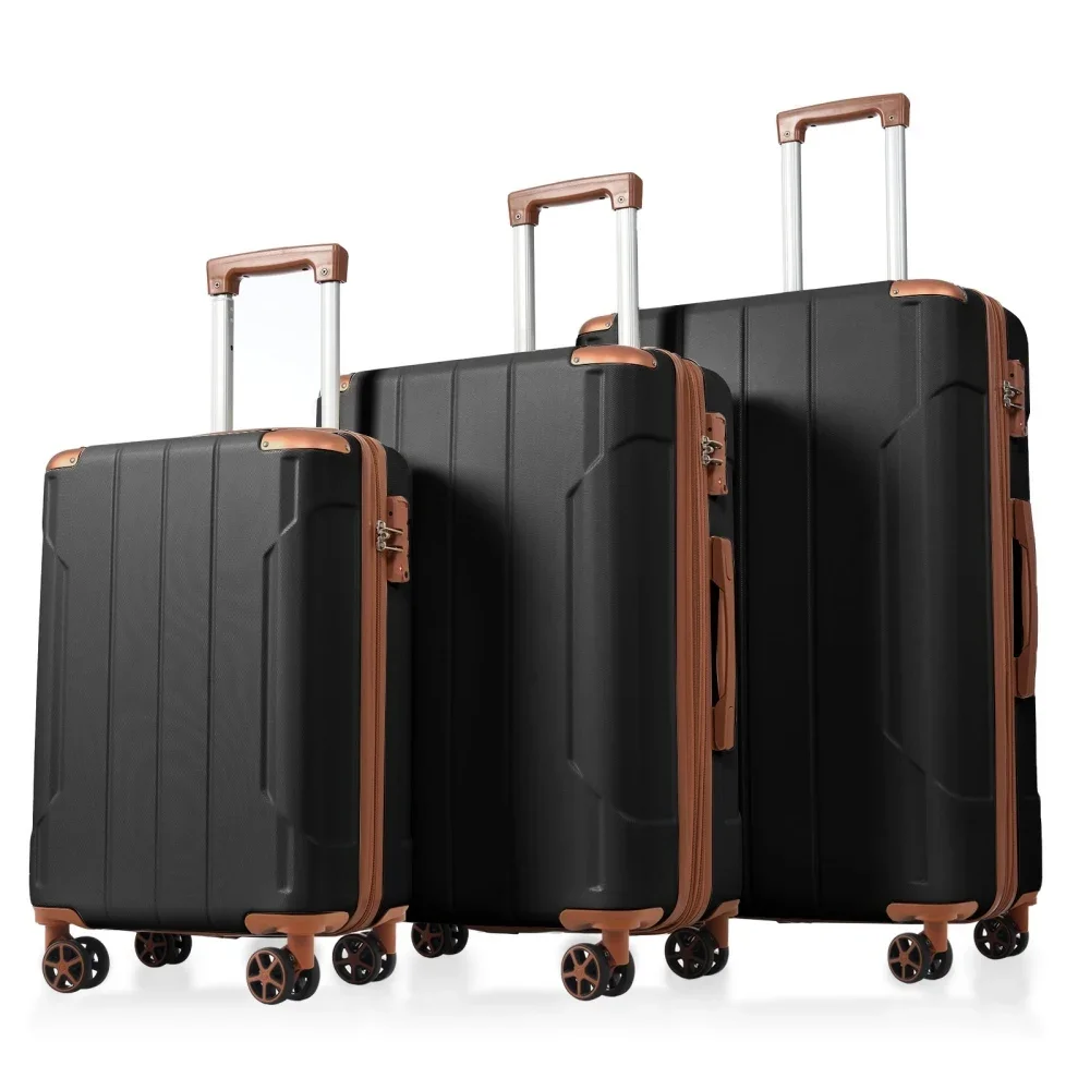 Наборы чемоданов из 3 предмето – обзор и цена Expandable Hard Shell Luggage Set