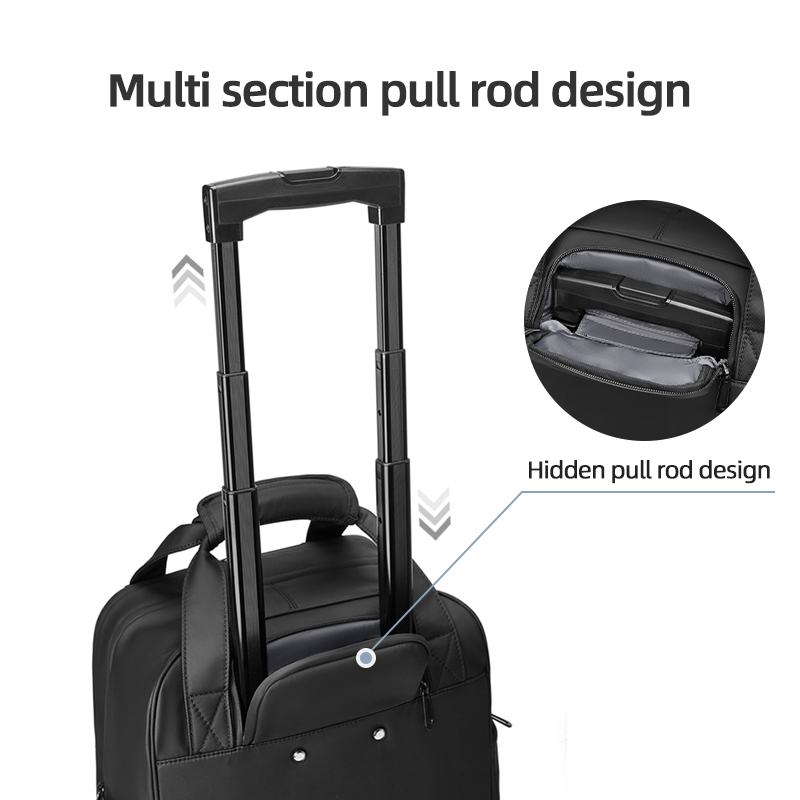 Дорожные рюкзаки-тележки для м – обзор и цена Foldable Rolling Luggage Bag
