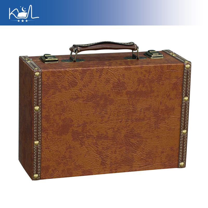 Винтажный коричневый декоратив – обзор и цена Retro Vintage Trunk Suitcase