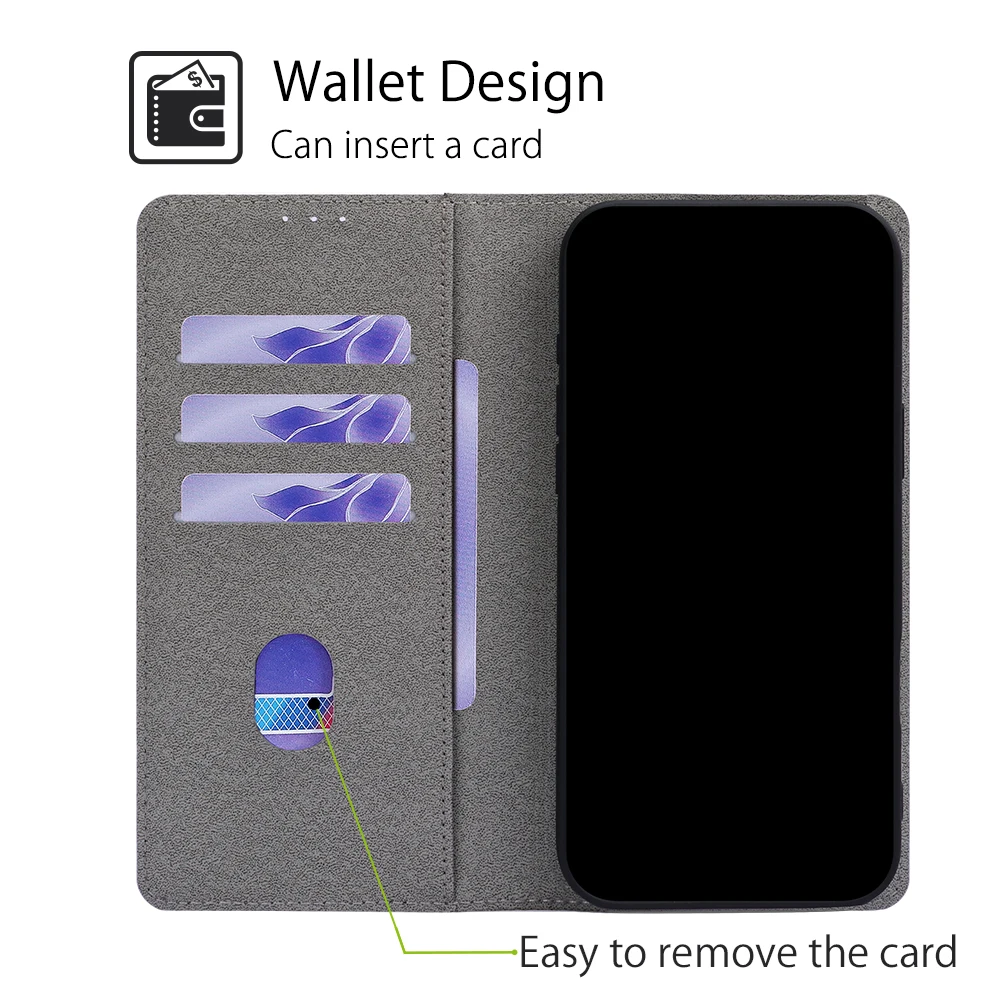 Кожаный чехол-кошелек с магнит – обзор и цена Wallets