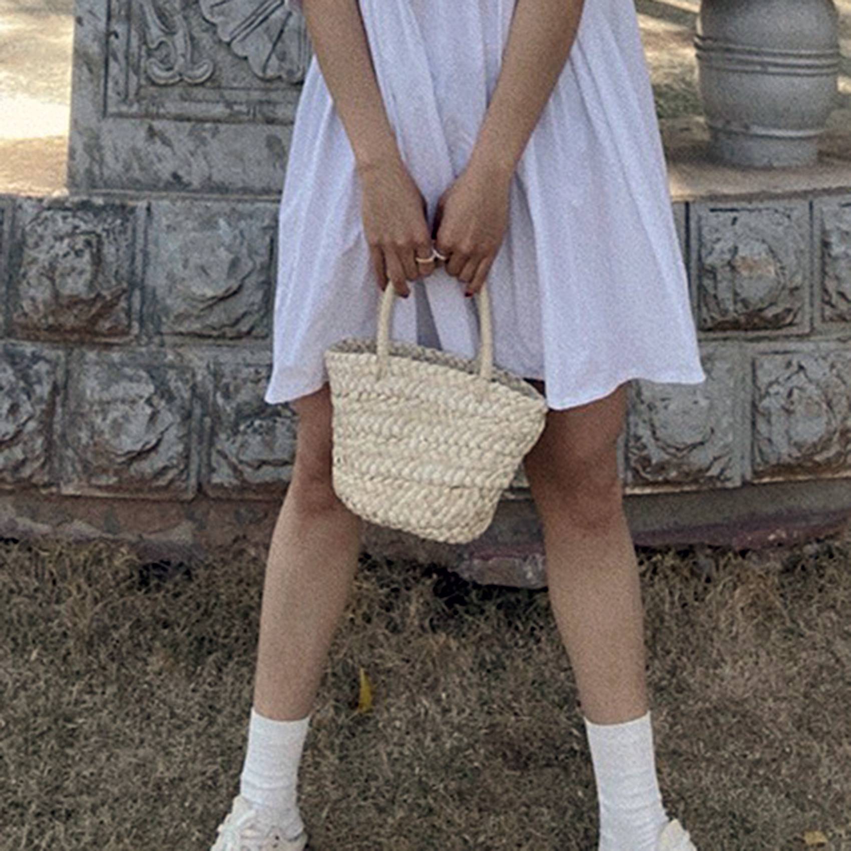 ABQR летняя маленькая тканая с – обзор и цена Handbags