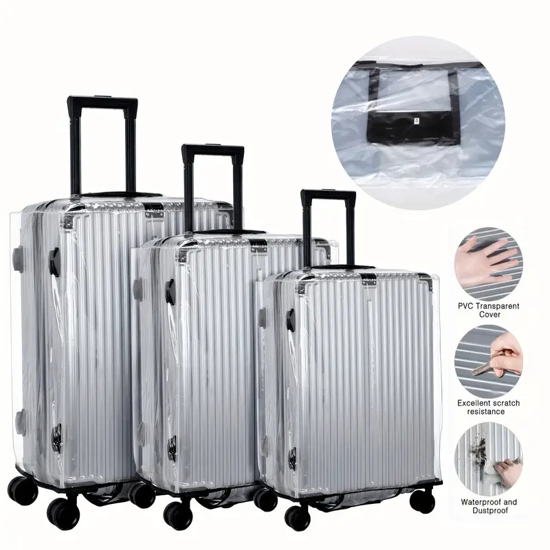 18-30-дюймовый чемодан, защитн – обзор и цена Waterproof Suitcase Cover Protector