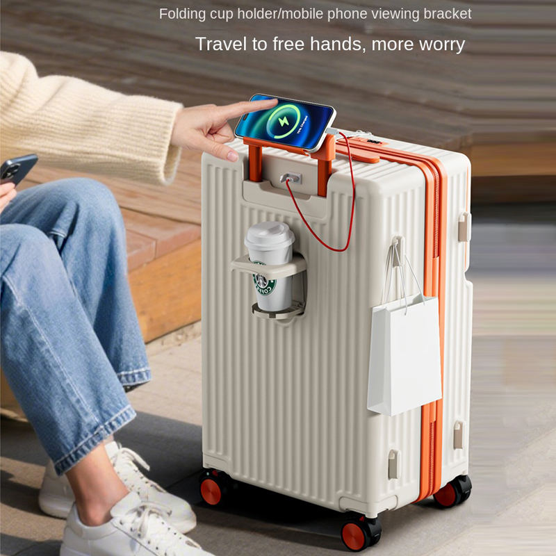 Стильный 20, 24-дюймовый дорож – обзор и цена Front Opening Laptop Luggage 24 Inch