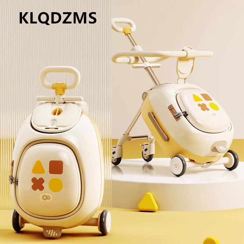 KLQDZMS ABS + ПК чемодан детск – обзор и цена Spinner Wheel Rolling Suitcase 20 Inch