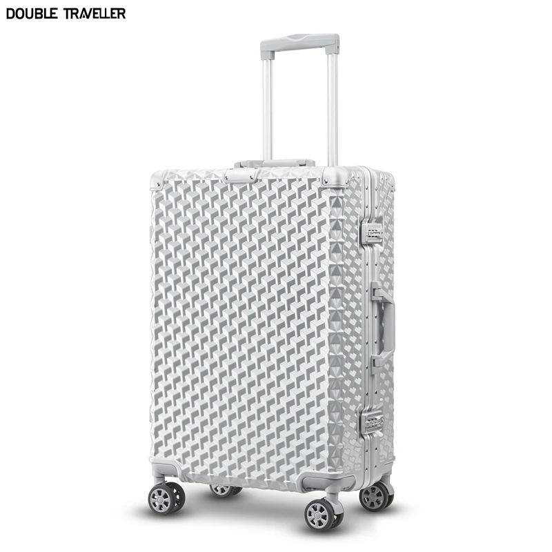 Новый дорожный чемодан, коробк – обзор и цена Aluminum Frame Carry On Luggage