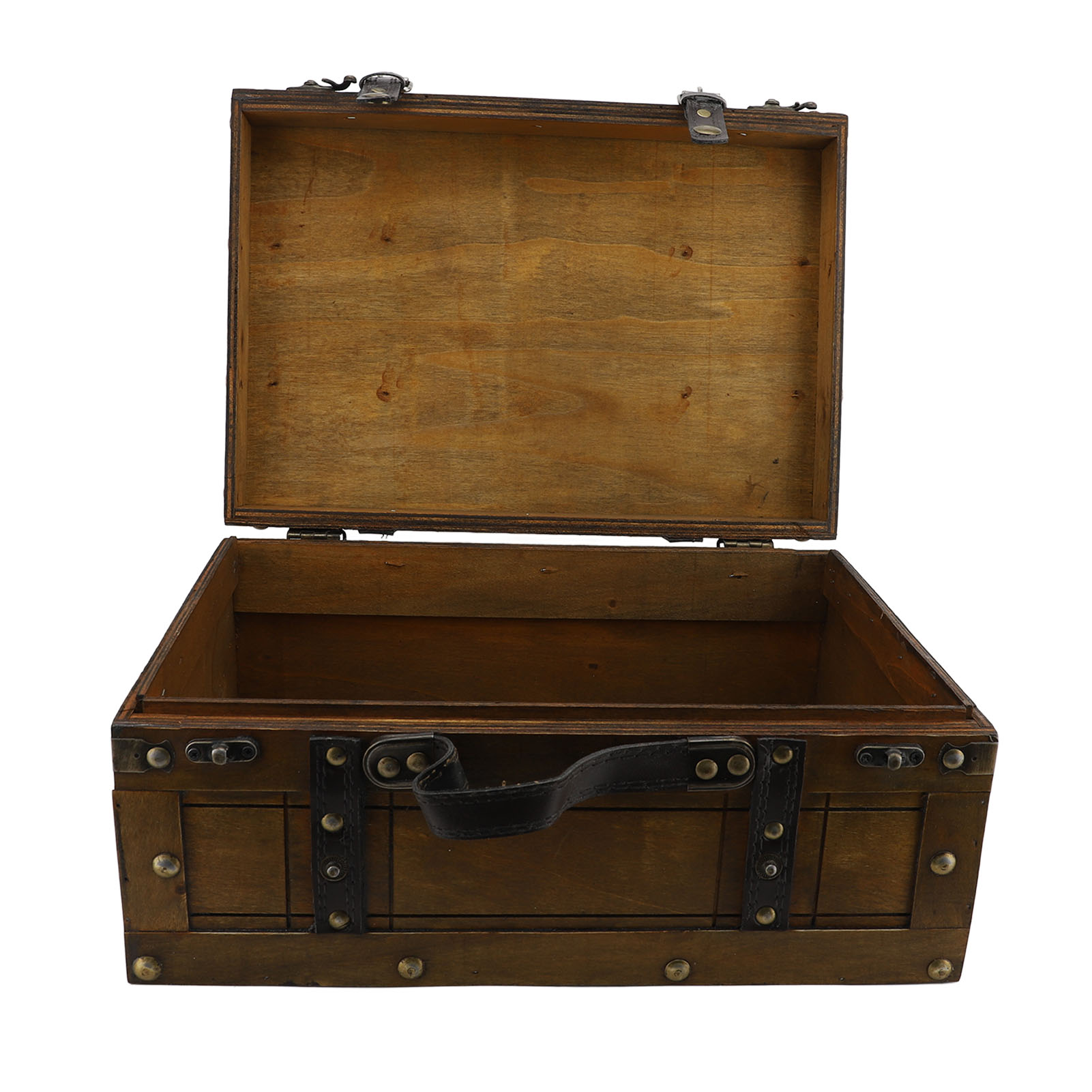 Ретро чемодан из синтетическог – обзор и цена Retro Vintage Trunk Suitcase