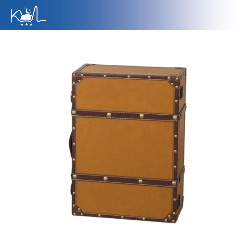 Винтажный оранжевый декоративн – обзор и цена Retro Vintage Trunk Suitcase