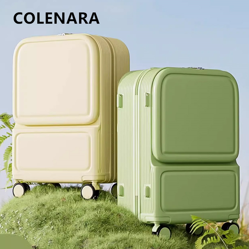 Чемодан COLENARA из АБС-пласти – обзор и цена Front Opening Laptop Luggage 24 Inch