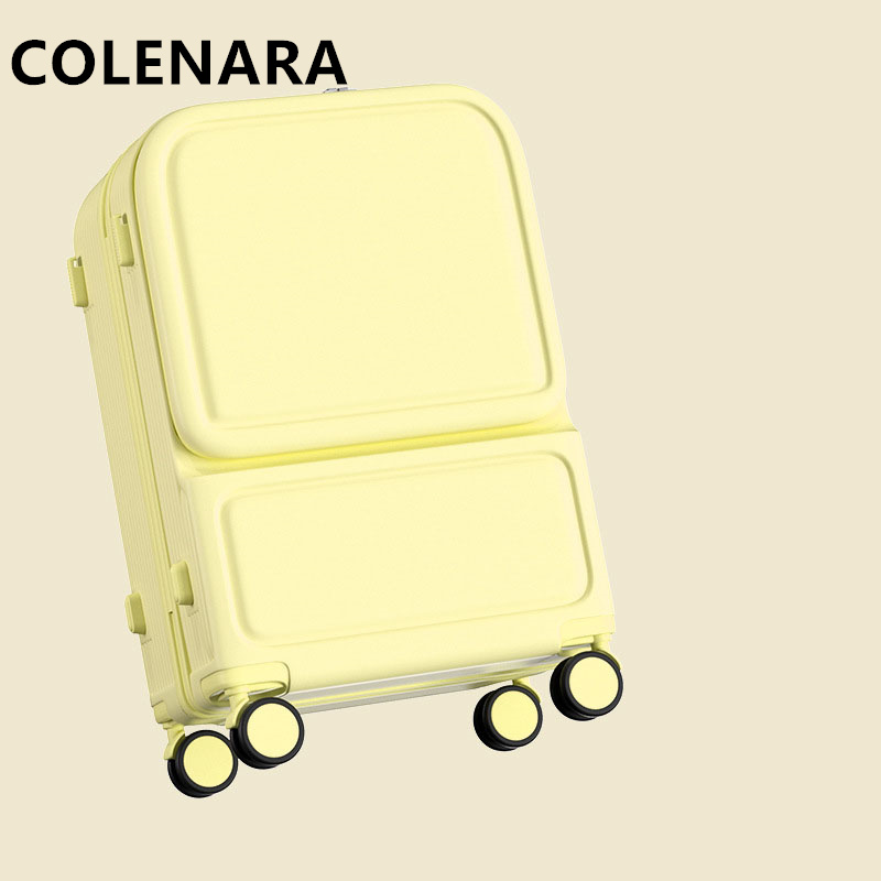 Чемодан COLENARA из АБС-пласти – обзор и цена Front Opening Laptop Luggage 24 Inch