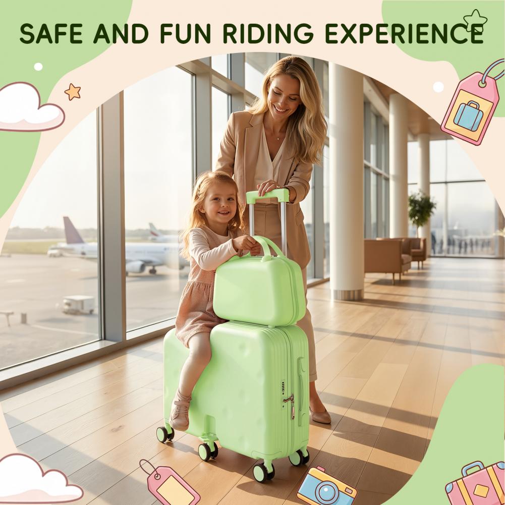 Веселый самокат 20 дюймов для  – обзор и цена Kids Ride On Suitcase Scooter