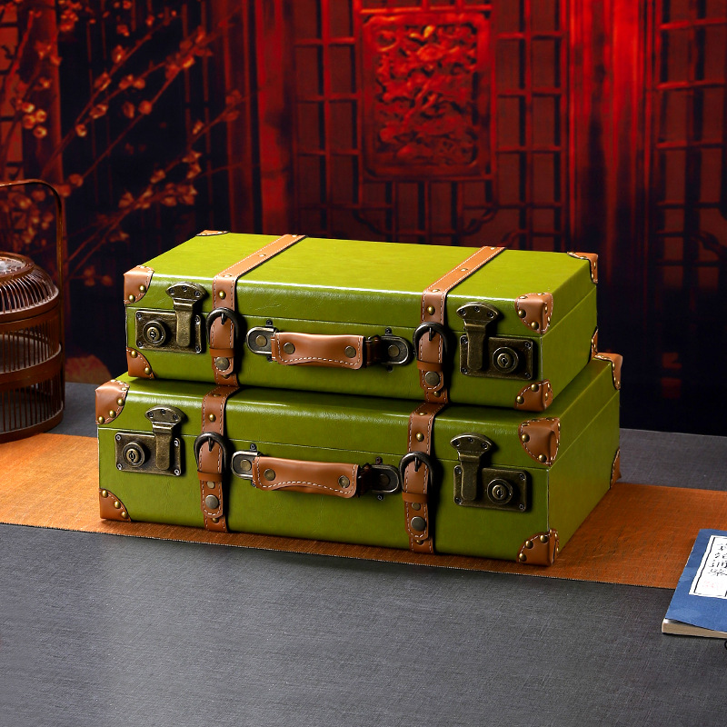 Винтажный деревянный чемодан,  – обзор и цена Retro Vintage Trunk Suitcase