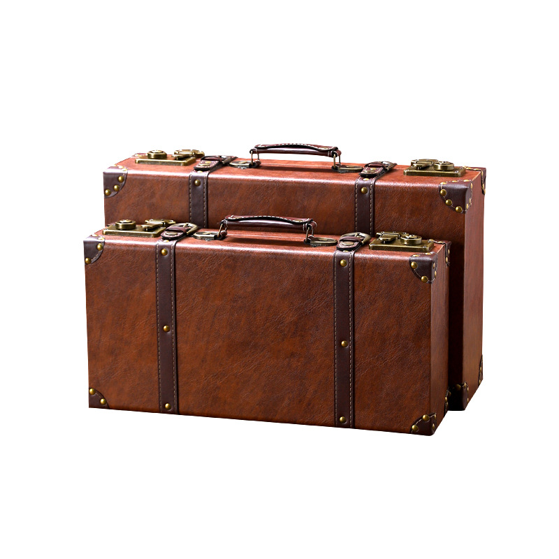 Винтажный деревянный чемодан,  – обзор и цена Retro Vintage Trunk Suitcase